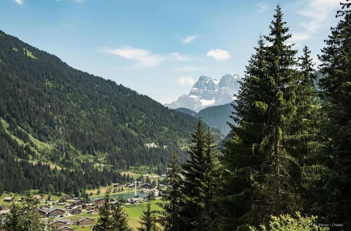 Lejlighed Chalet Chalune Fdf Nature & Farm 6 Pers Châtel Frankrig